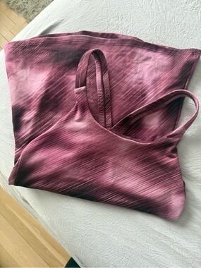 Athleta Plum Ombre Sports Bra Top